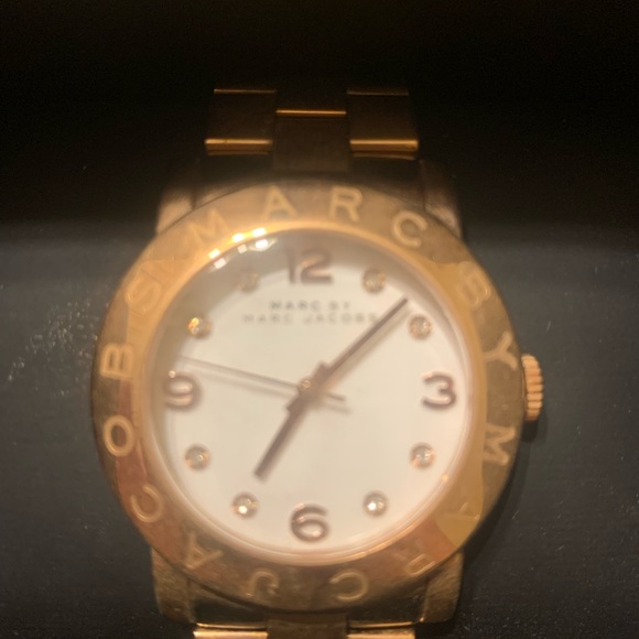 Marc by Marc Jacobs Rose Gold Rhinestone Women’s Watch - Picture 5 of 13